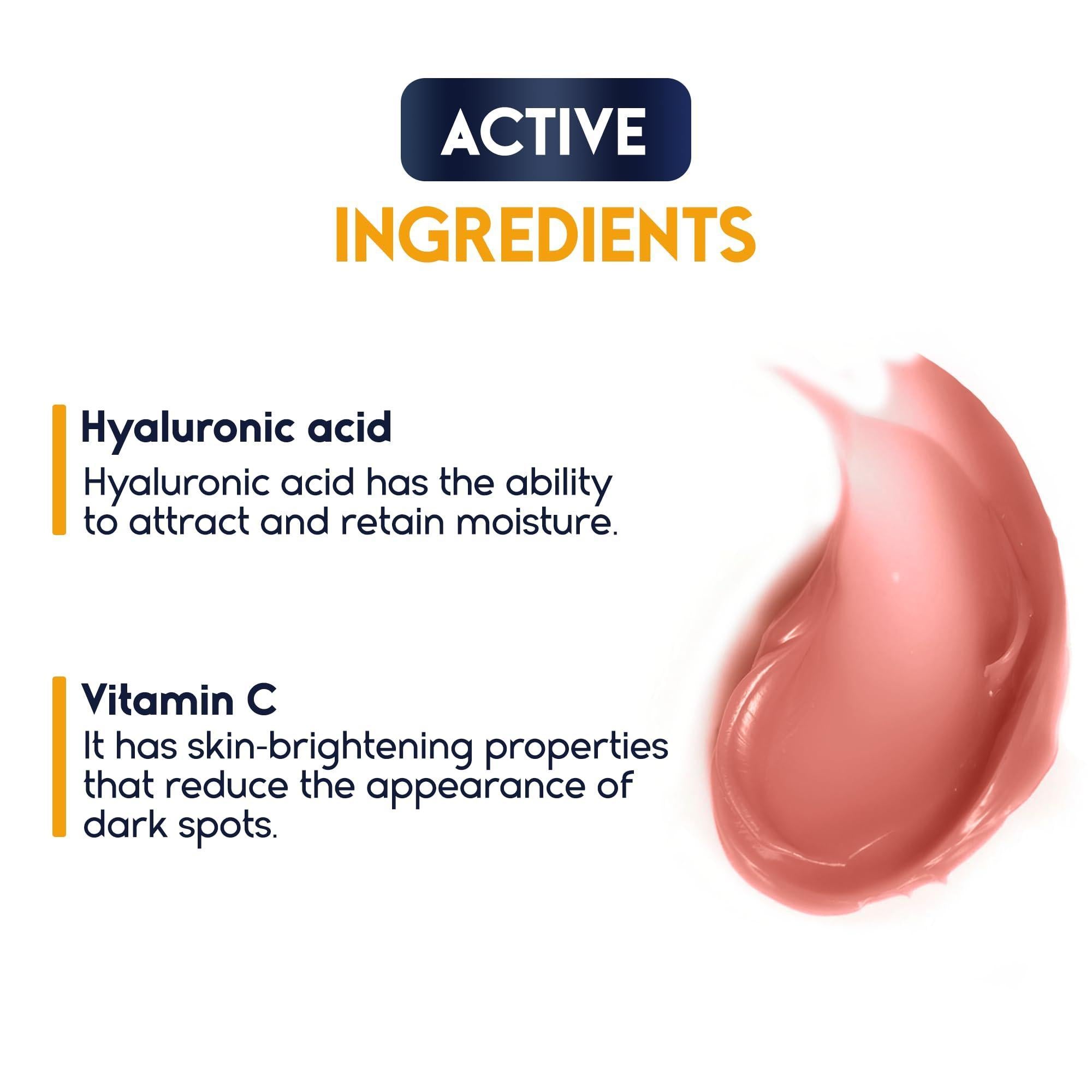 Lip Sleeping Mask with Hyaluronic Acid & Vitamin C   Nourish & Hydrate Dry Lips with Lip Balm   Overnight Lip Mask Moisturizer for Skin Care   Strawberry