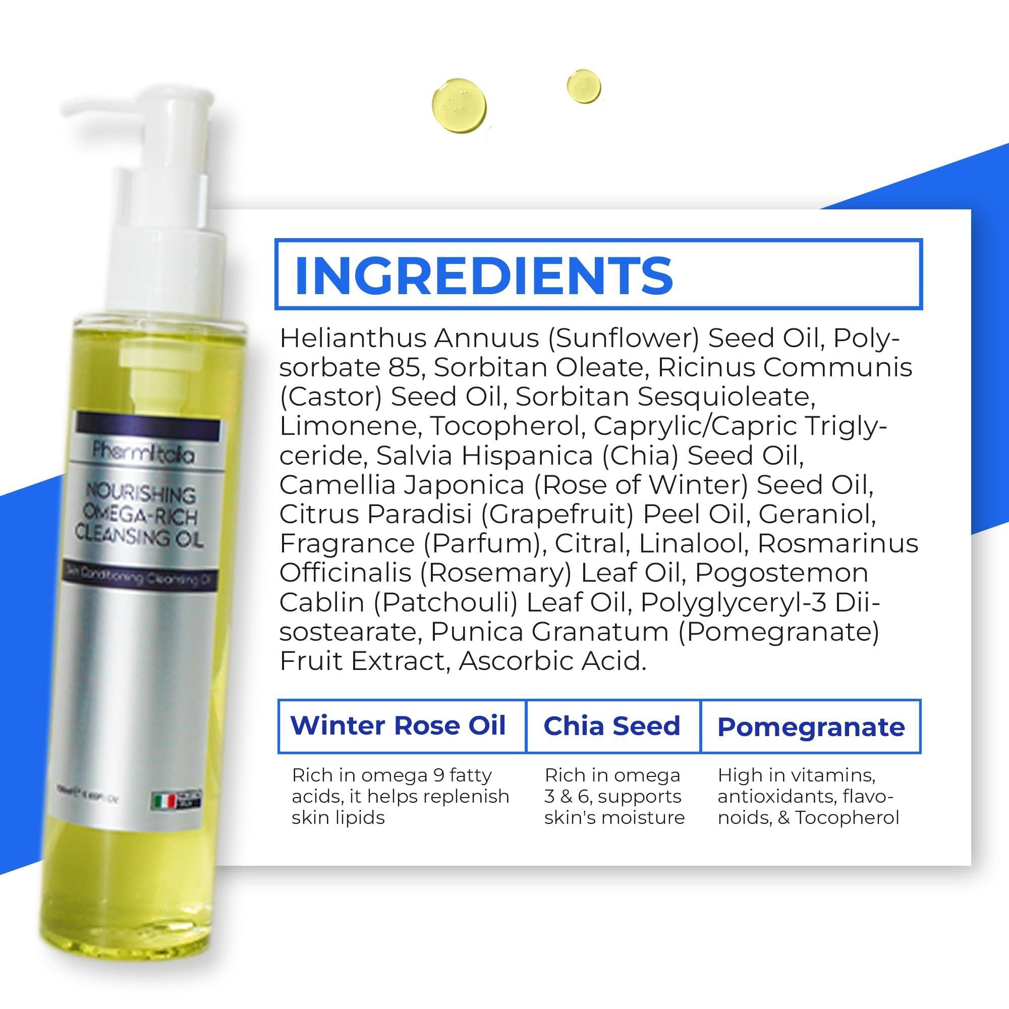 Cleansing Oil For Face  Face Moisturizer for Dry Skin  Hydrating Oil For Makeup Removal  Nourishing Cold Pressed Oil for Replenish  Tsubaki Oil